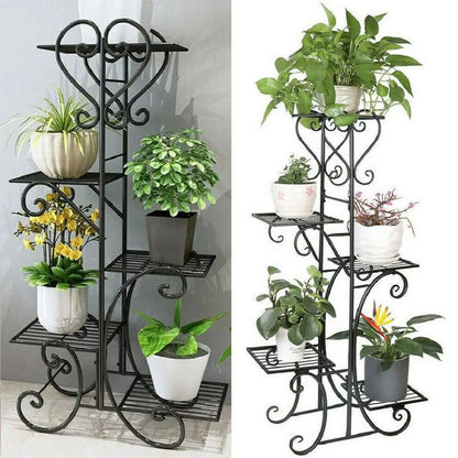 5 Tiered Tall Plant Stand Indoor Iron