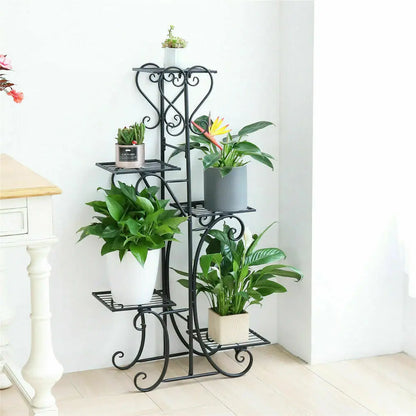 5 Tiered Tall Plant Stand Indoor Iron