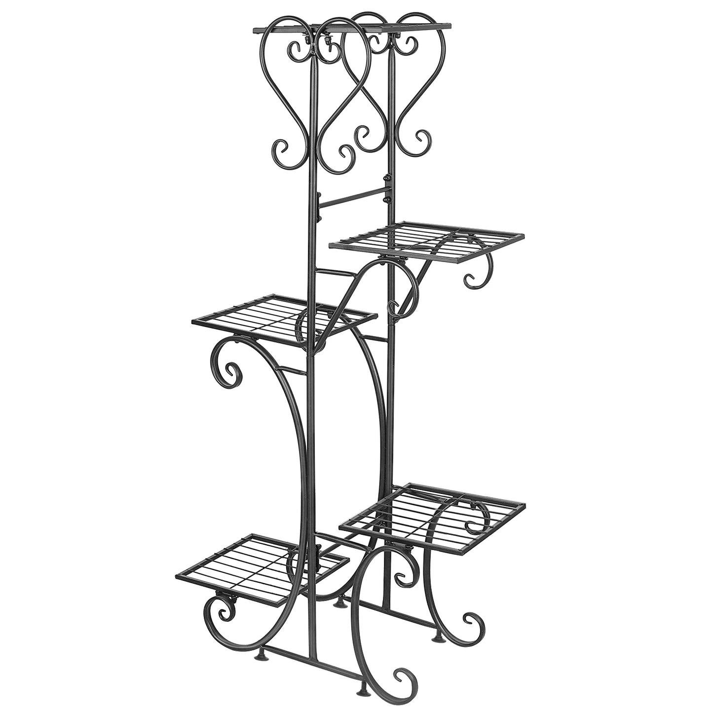 5 Tiered Tall Plant Stand Indoor Iron