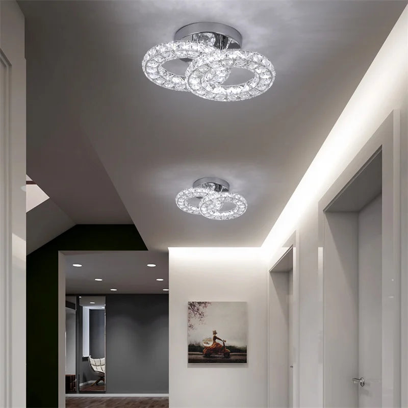 Modern Luxury Crystal Ceiling Lamp Chandelier