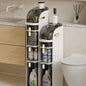 Bathroom Floor Storage Cabinet 7.09″ Narrow