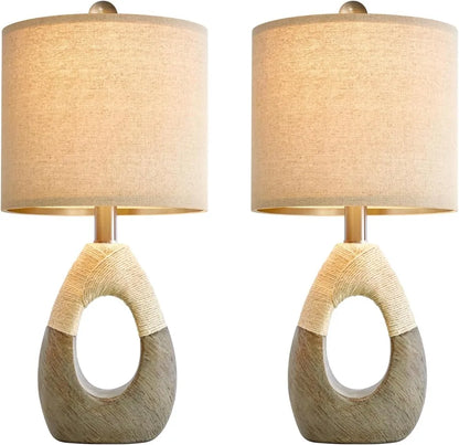 OYEARS Boho Table Lamps Bedroom Living Room