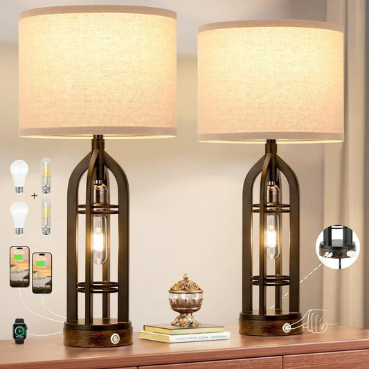 Table Lamp for Living Room - Lamps Set