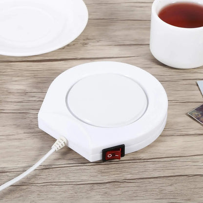 Powered Coffee Cup Heater Pad Plate Beverage