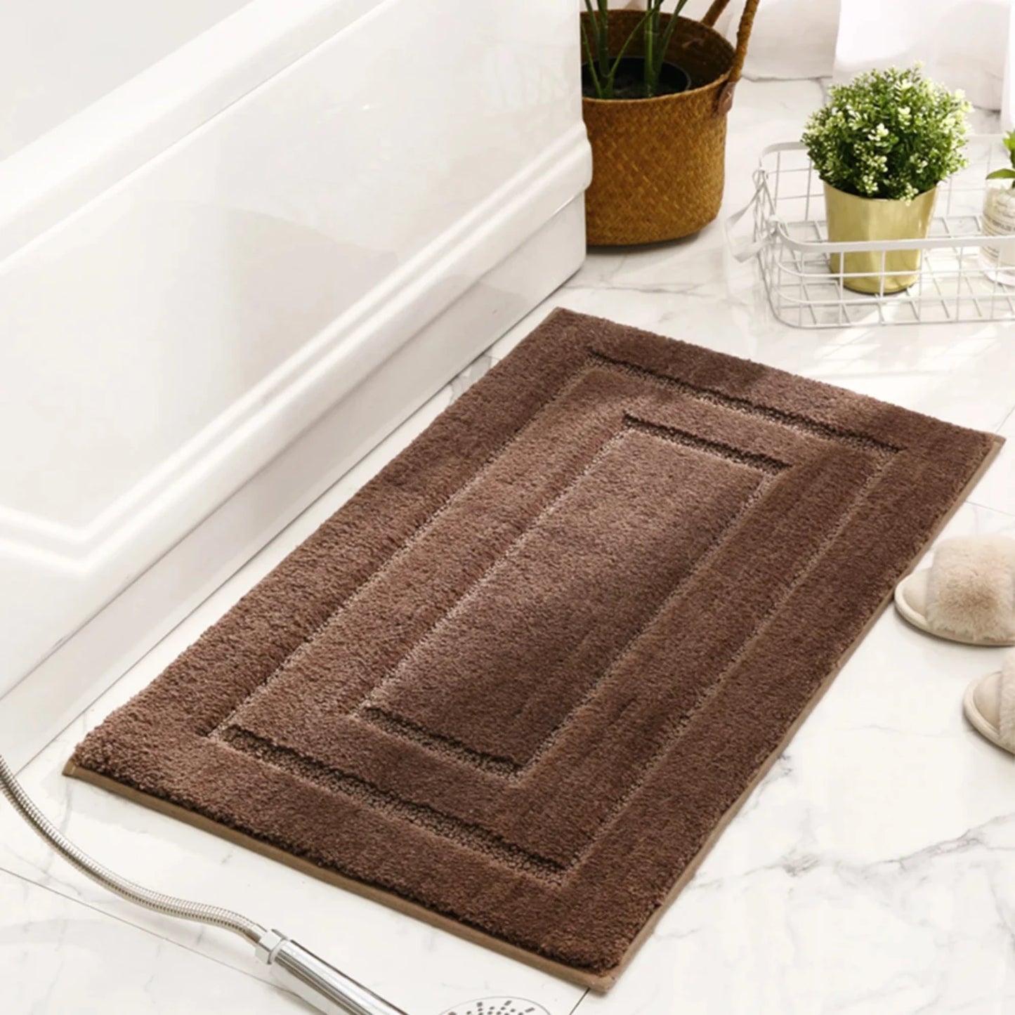 40X60cm Super Absorbent Bath Rug Quick Drying