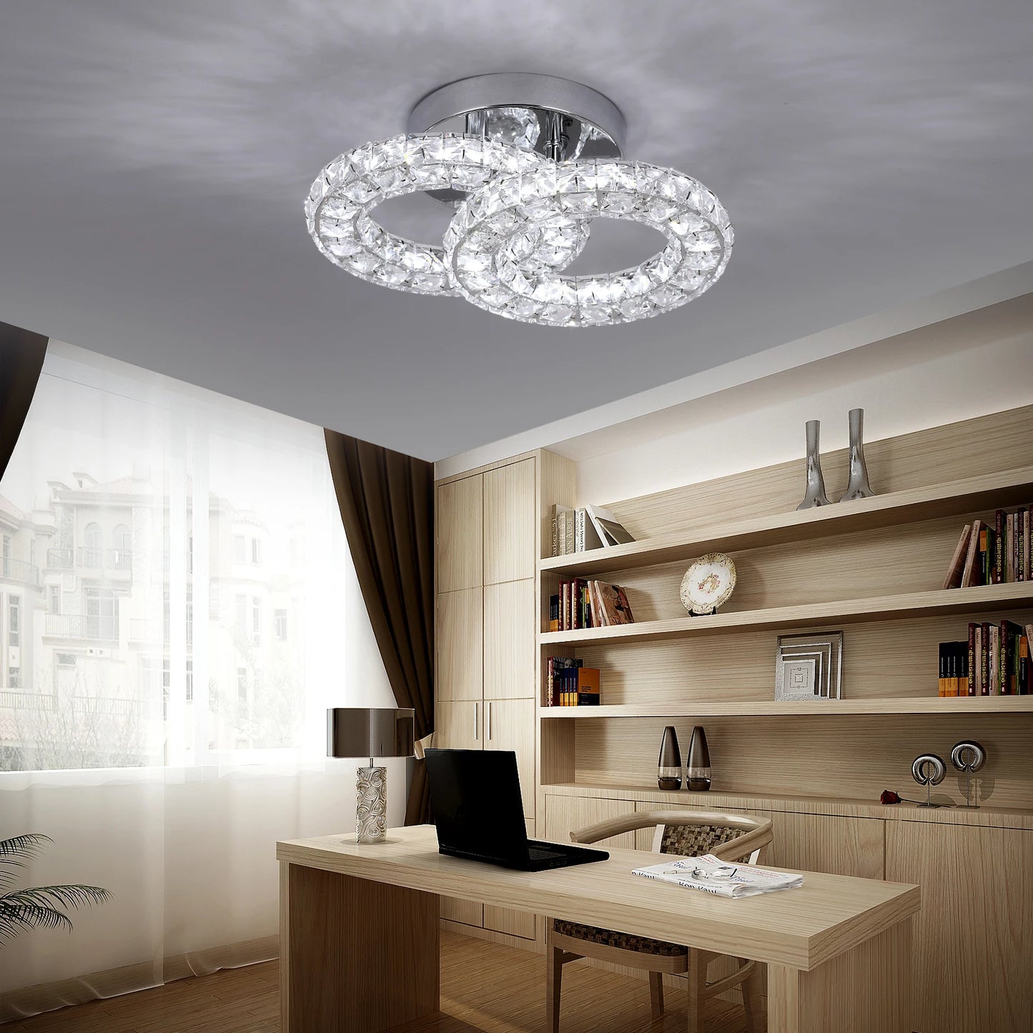 Modern Luxury Crystal Ceiling Lamp Chandelier