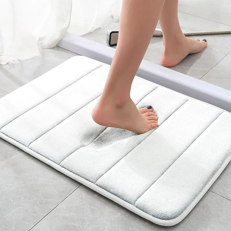 Small Bath Mat Bath Rugs Anti-Slip Memory