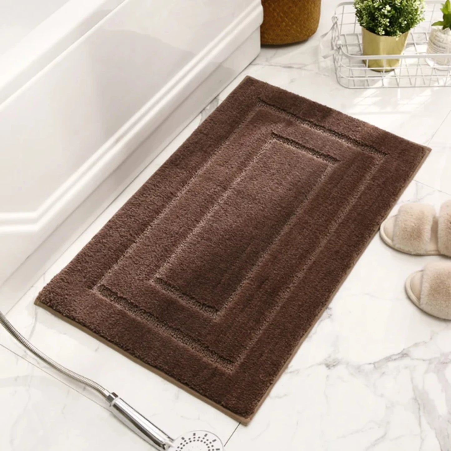 40X60cm Super Absorbent Bath Rug Quick Drying