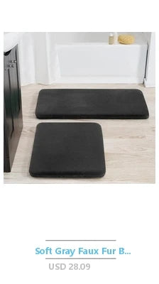 Soft Microfiber Non-Slip Bath Mat