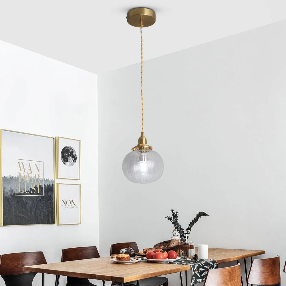 Modern Pendant Light Nordic Chandelier Glass Led Ceiling