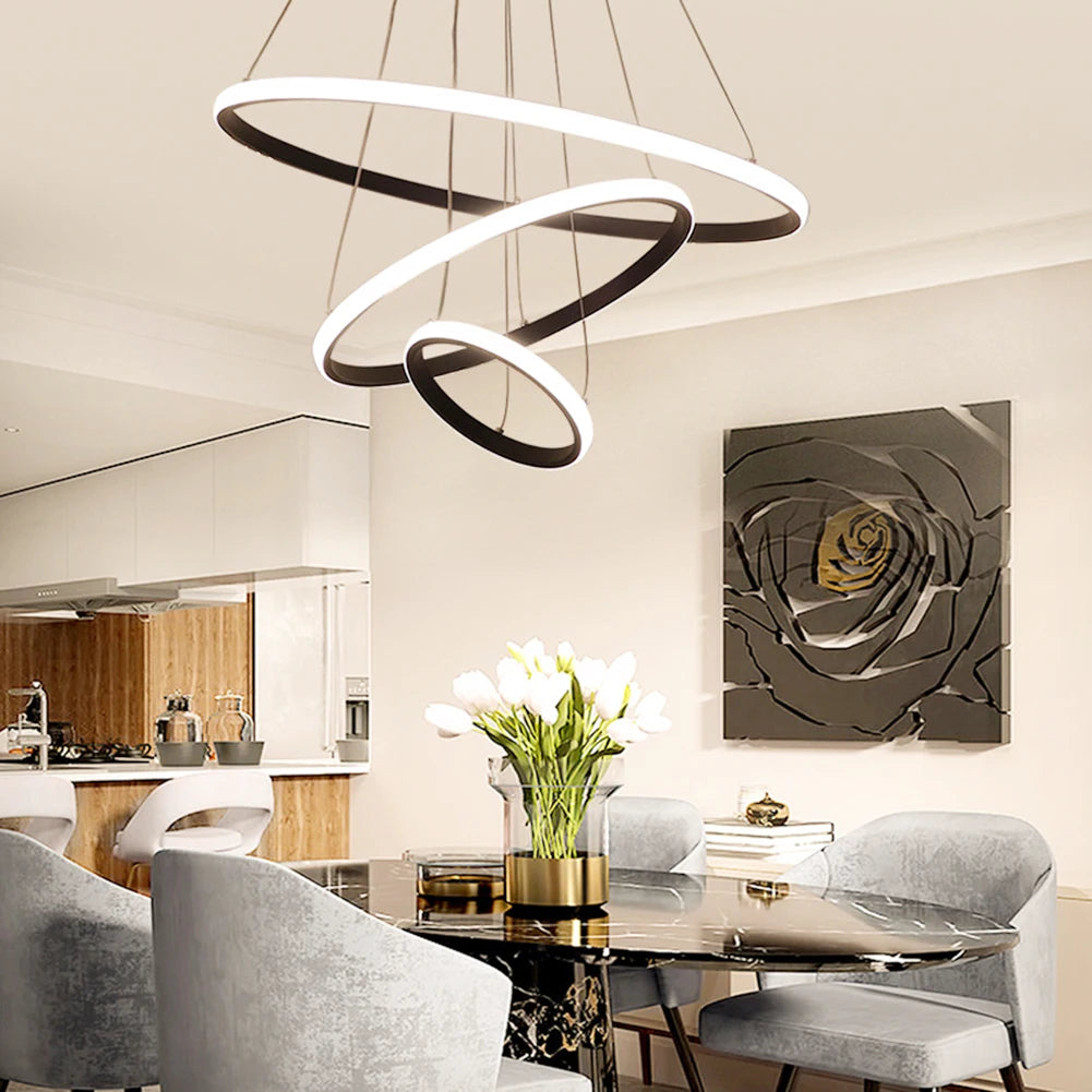 2/3Layers Nordic Luxury Hanging Light