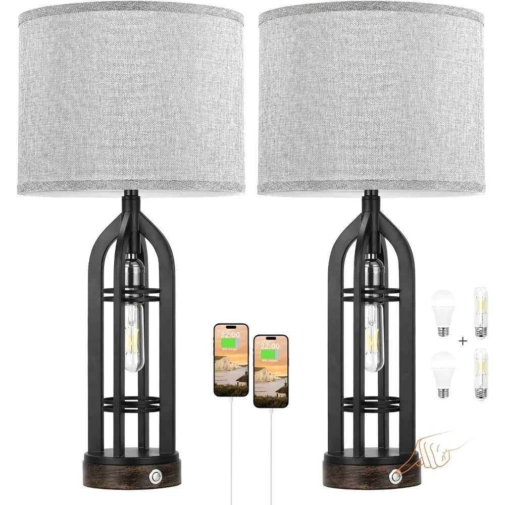 Table Lamp for Living Room - Lamps Set