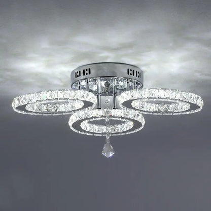 Luxury K9 Crystal Ceiling Lamp Indoor Living