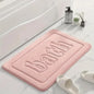 1pc Ultra-Soft Non-slip Memory Foam Bath Rug