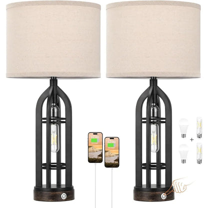 Table Lamp for Living Room - Lamps Set