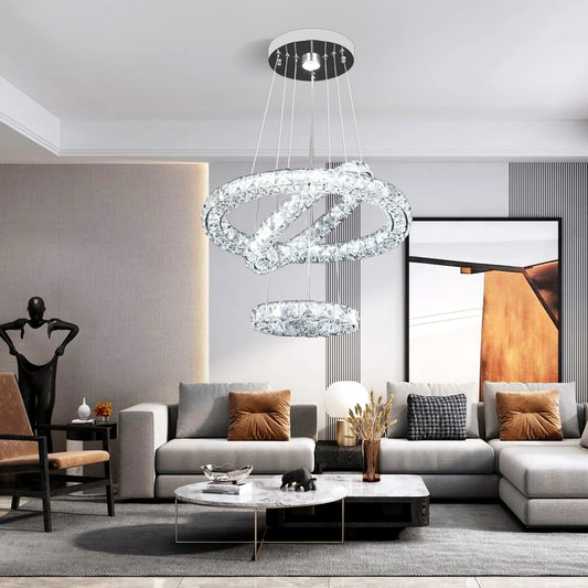 Modern K9 Crystal Ceiling Lamp