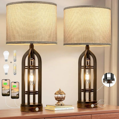 Table Lamp for Living Room - Lamps Set