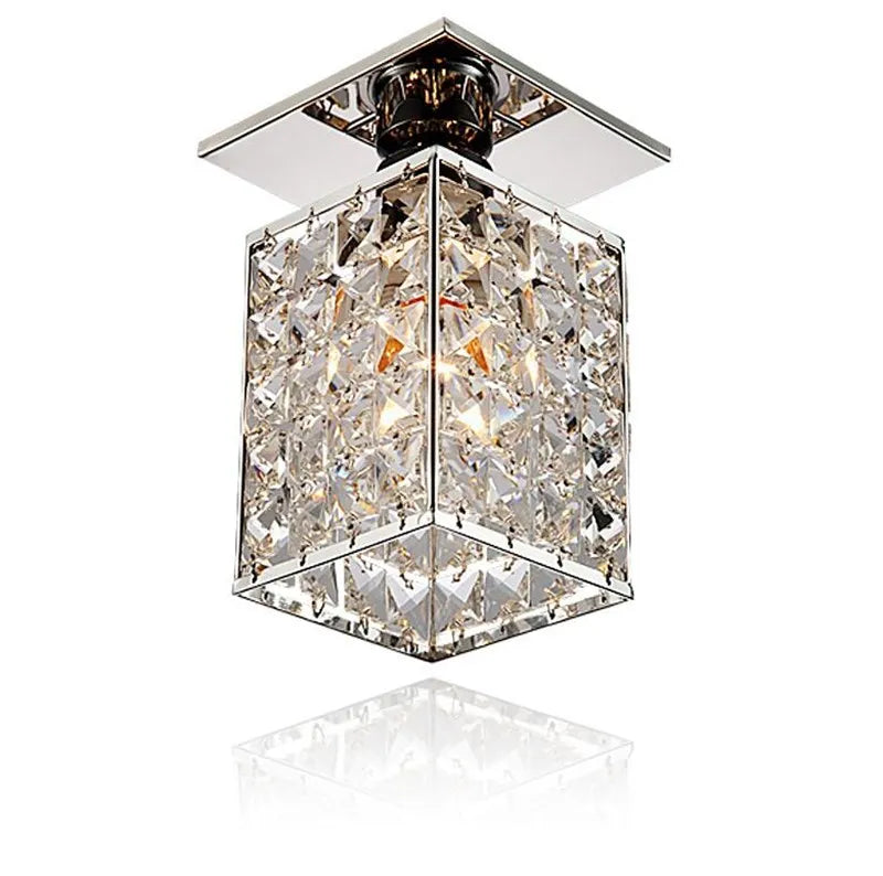 Mininalist Led K9 Crystal Ceiling Lamp Simple